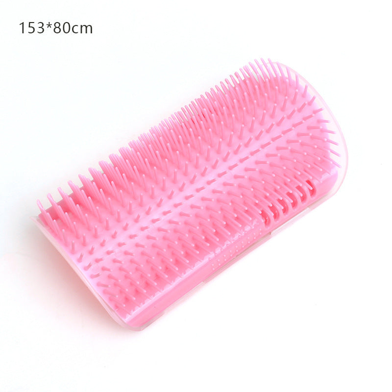 2-in-1 Cat Scratcher & Grooming Massage Brush - keeps Cats Happy & Homes Clean!