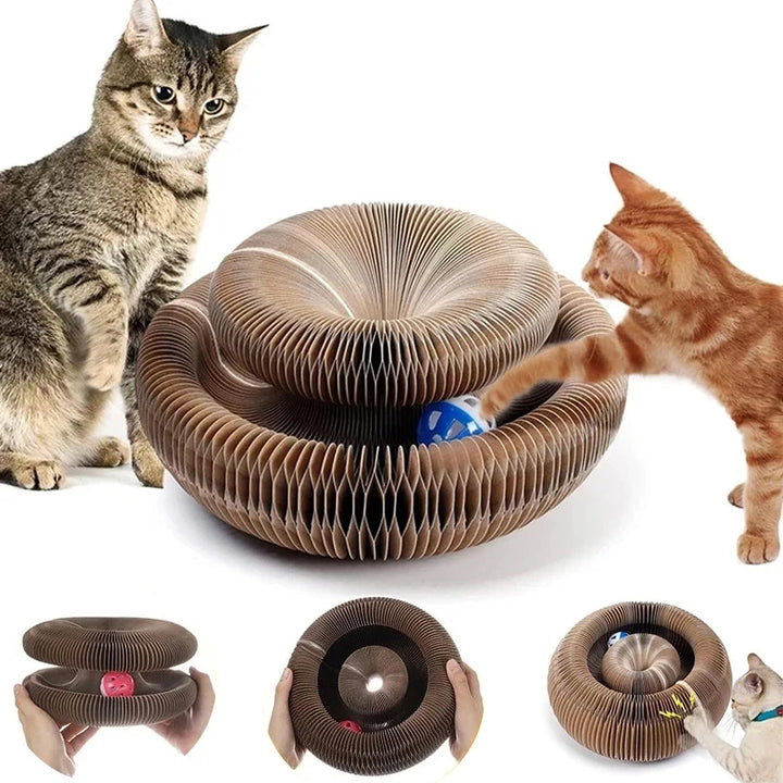Magnetic Organ Changeable Corrugated Paper Cat Scratch Board