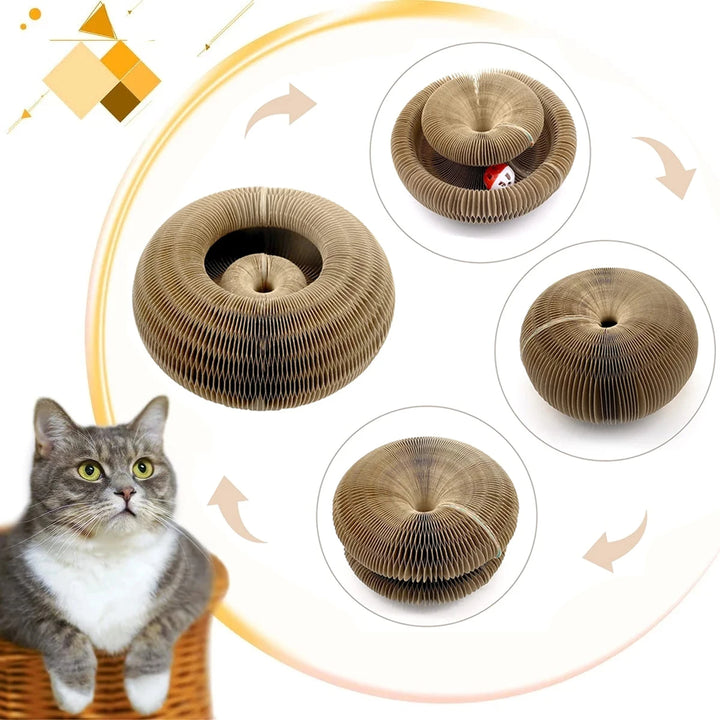 Magnetic Organ Changeable Corrugated Paper Cat Scratch Board