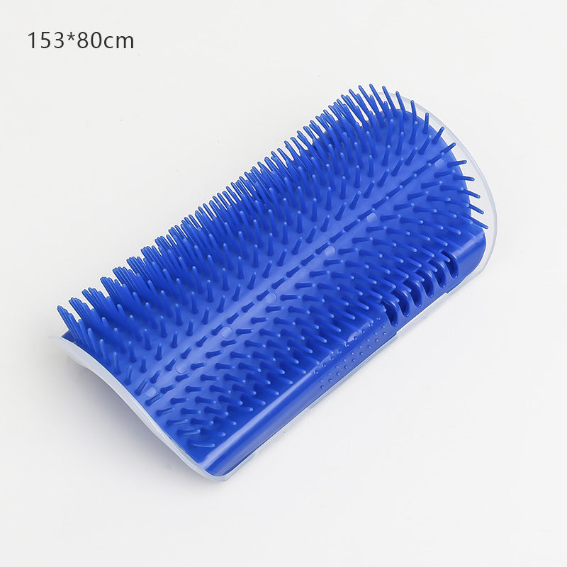 2-in-1 Cat Scratcher & Grooming Massage Brush - keeps Cats Happy & Homes Clean!