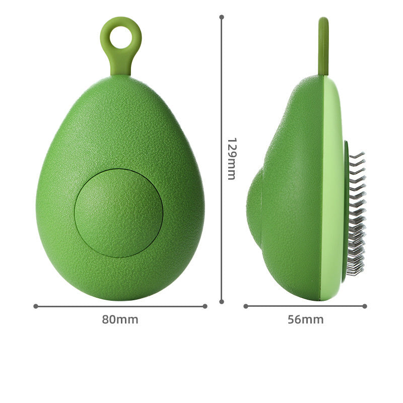 Creative Cat Grooming Brush Portable Massage Come One-Button Hair Removal for Cat & dog