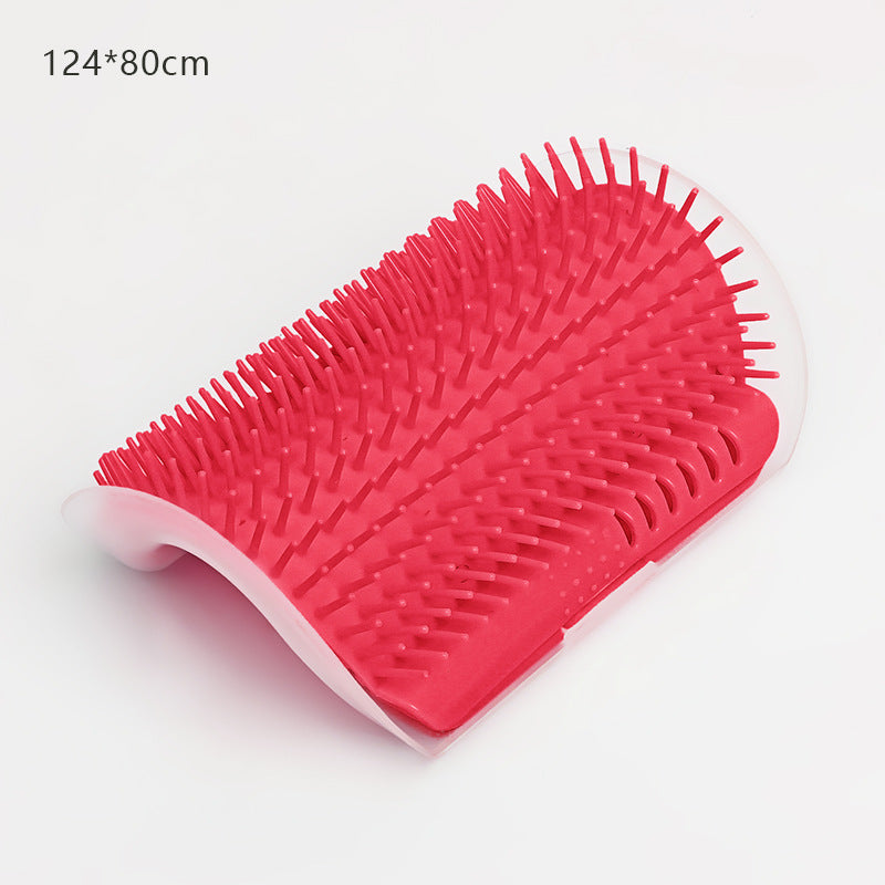 2-in-1 Cat Scratcher & Grooming Massage Brush - keeps Cats Happy & Homes Clean!