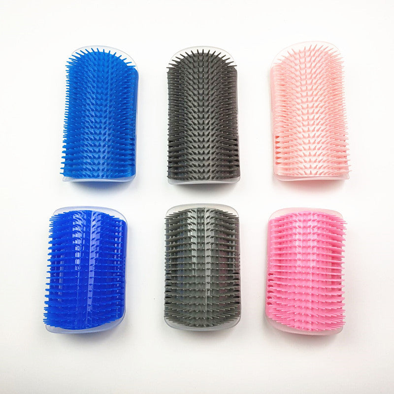 2-in-1 Cat Scratcher & Grooming Massage Brush - keeps Cats Happy & Homes Clean!