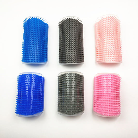 2-in-1 Cat Scratcher & Grooming Massage Brush - keeps Cats Happy & Homes Clean!