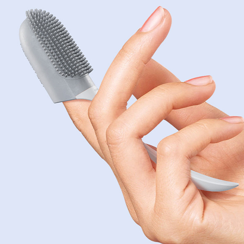 Pet Finger Toothbrush – Silicone Dental Care Tool for Cats & Dogs