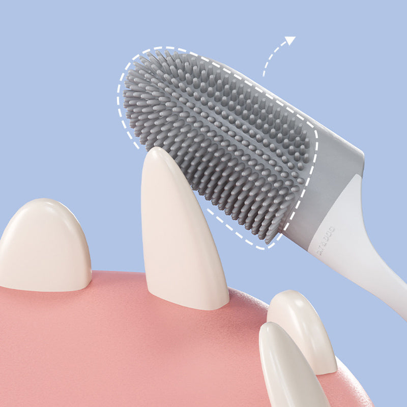 Pet Finger Toothbrush – Silicone Dental Care Tool for Cats & Dogs