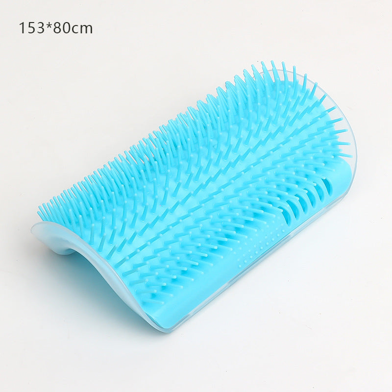 2-in-1 Cat Scratcher & Grooming Massage Brush - keeps Cats Happy & Homes Clean!